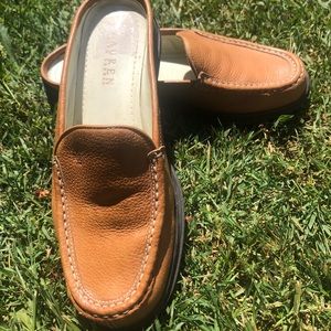 Ralph Lauren penny mules